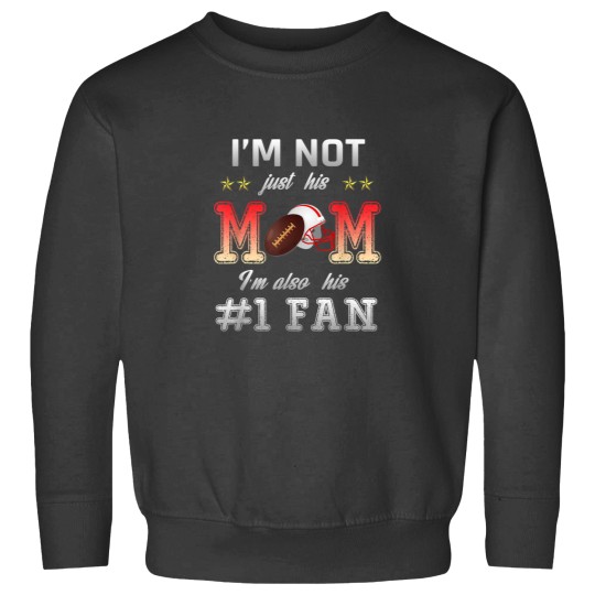 Discover Number One Fan Football Mom Funny Shirt Sweatshirts