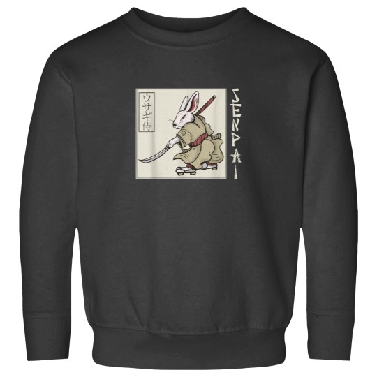 Discover Senpai Rabbit Samurai Japanese Anime Manga Lover Otaku Sweatshirts