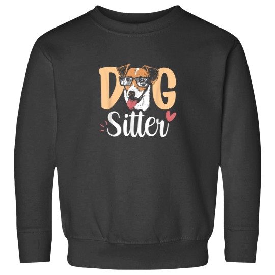 Discover Dog Sitter Puppy Dogs Dog Sitting Job Sweatshirts
