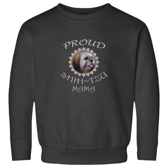 Discover Dog Mama Gifts ShihTzu Quote Mom of Shihtzu Funny Sweatshirts