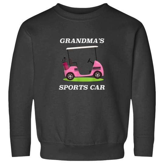 Discover Grandmas Sports Car Golf Cart for Grandmother Sweatshirts