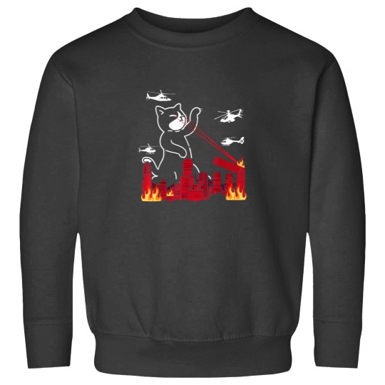 Discover Catzilla Anime Cat Men Women 1676 Sweatshirts