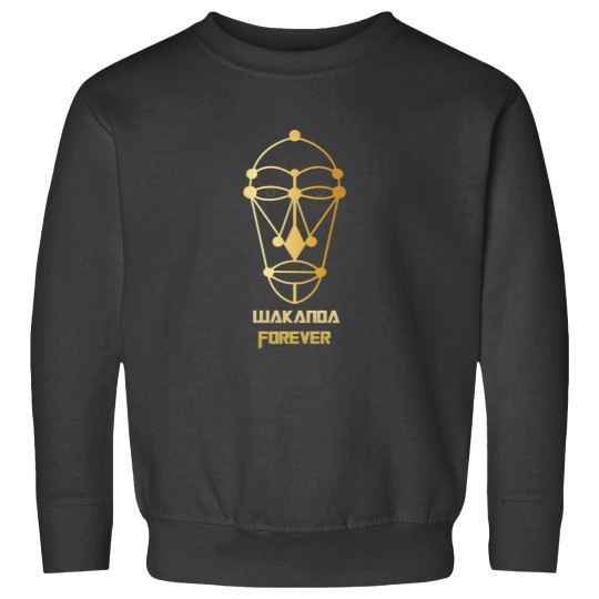 Discover Wakanda Forever Black Version Slim Fit   1 Sweatshirts