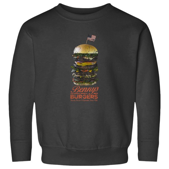Discover Benny's Burgers vintages essentiel Sweatshirts