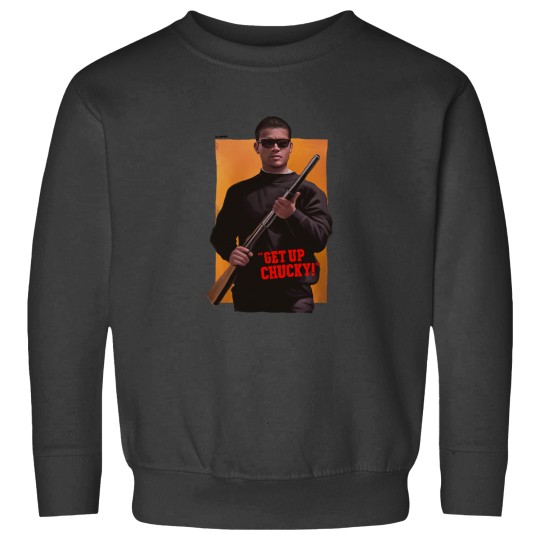 Discover Get Up Chucky! Blood In Blood Out Essential Sweatshirts