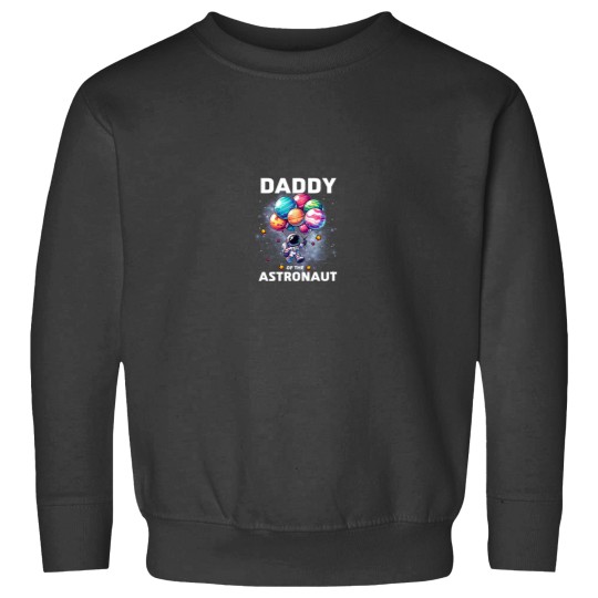 Discover Daddy of the Astronaut Space Theme First Birthday Party Sweatshirts