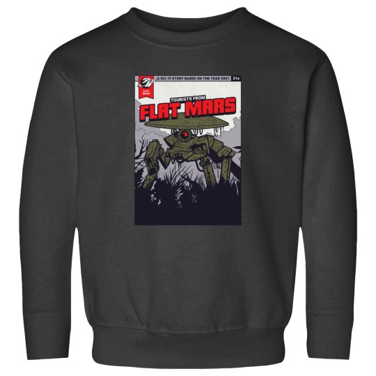 Discover 2021 Tourists from Flat Mars Active Sweatshirts