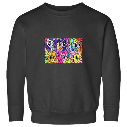 Discover Friends in a Stained Glass Window Sweatshirts