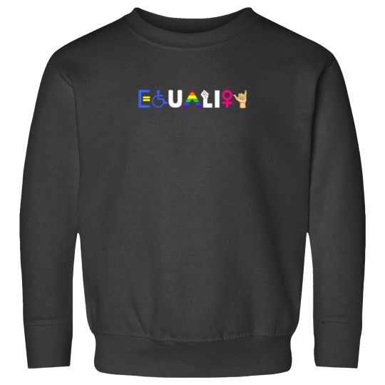 Discover Equality Human Rights Feminist LGBTQ Handicapped Pride Gift Sweatshirts