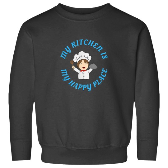 Discover The Kitchen is My Happy Place Sweatshirts