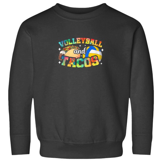 Discover Volleyball Player Team Taco Volleyball And Tacos Sweatshirts