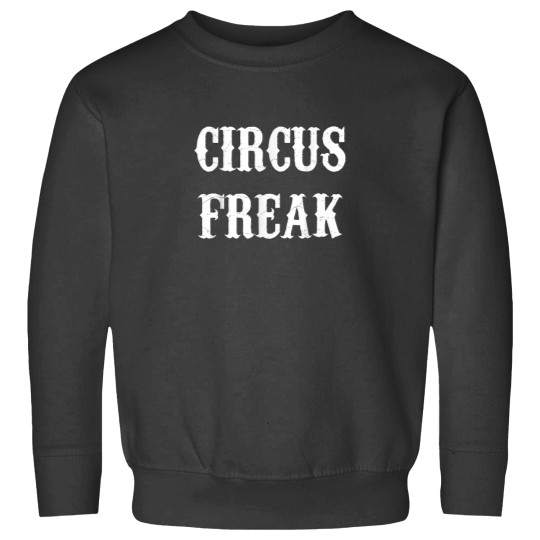 Discover Scary Circus Freak Clown Weird Sideshow Sweatshirts