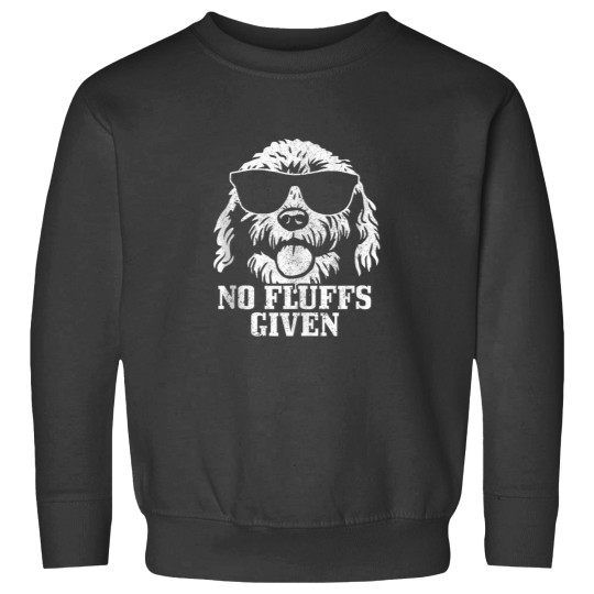 Discover Goldendoodle Labradoodle No Fluffs The Dood Funny Doodle Dog Sweatshirts