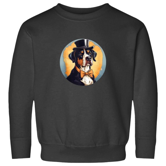 Discover Colorful Greater Swiss Mountain Dog Dad Mom Best Dog Sweatshirts