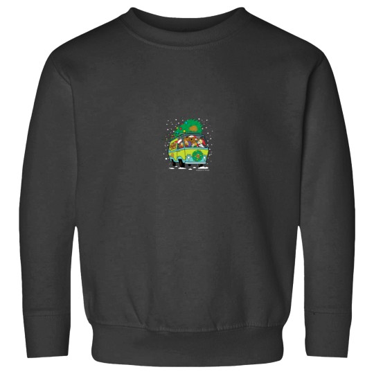 Discover Scooby Doo Christmas Mystery Machine Sweatshirts