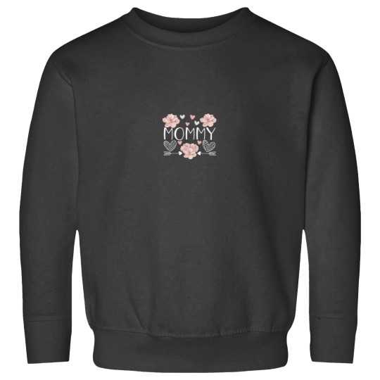 Discover Mommy shirt For Women Pink Flowers Mothers Day Mommy 4585 Sweatshirts