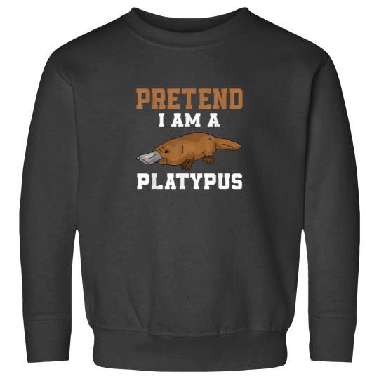 Discover Pretend I Am A Platypus Costume Love Platypuses Sweatshirts