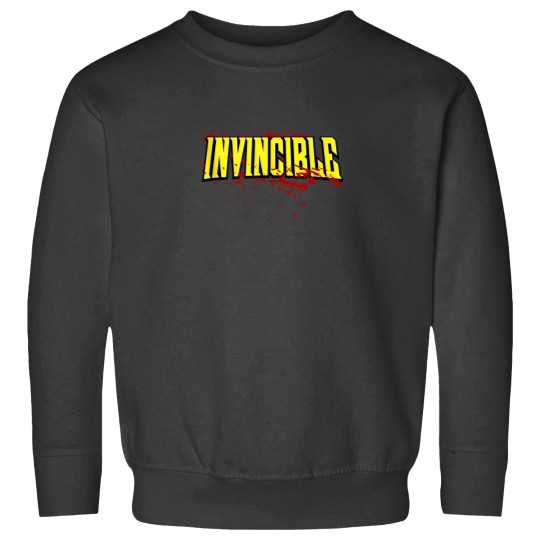 Discover Invincible Bloody Logo Sweatshirts
