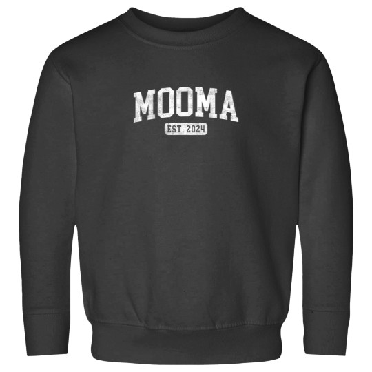 Discover Mooma Est 2024 Promoted To Mooma Announcement Sweatshirts