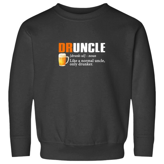Discover Druncle Shirt Funny Gift for Uncle Beer Lover Essential Sweatshirts