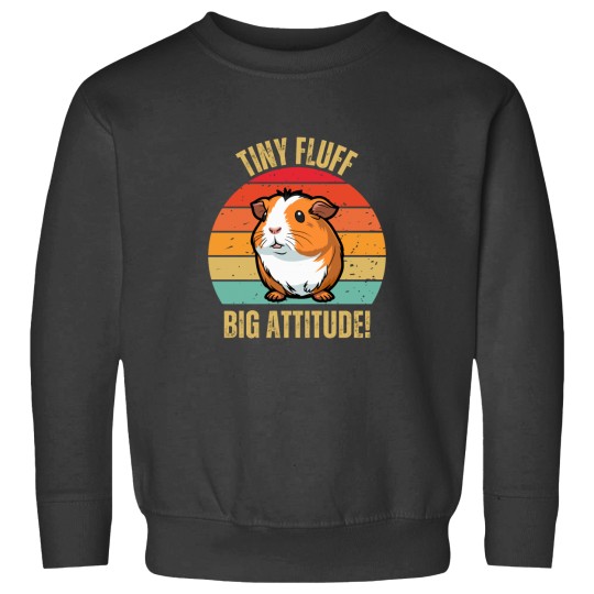 Discover Tiny Fluff Big Attitude Sweatshirts