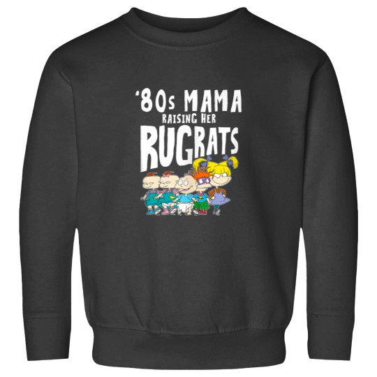 Discover Mademark x Rugrats 80s Mama Raising Her Rugrats Full Gang Sweatshirts