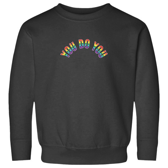 Discover You Do You Rainbow Stripes Gay Pride Ally Sweatshirts