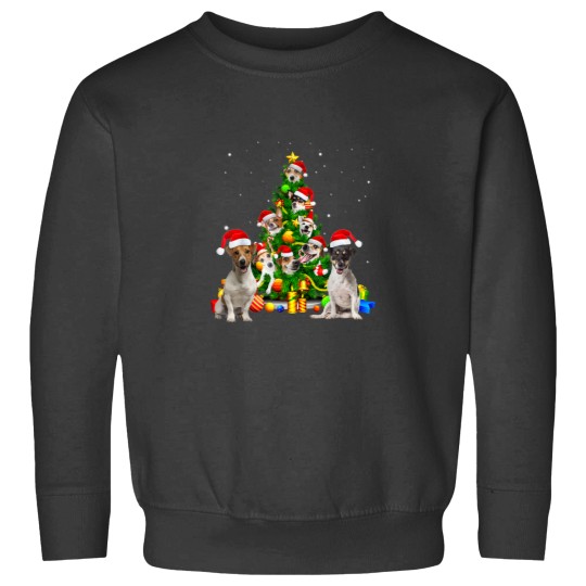 Discover Jack Russell Terrier Christmas Tree XMas Gift Sweatshirts