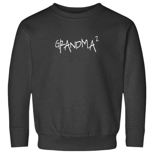 Discover Grandma to the 2nd Power Grandma of TWO Sweatshirts