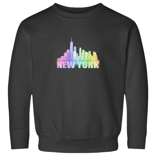 Discover NYC New York City Skyline Souvenir Freedom Tower Sweatshirts