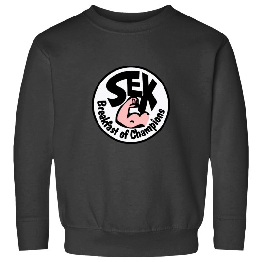 Discover Petit dejeuner colore des champions essentiel Sweatshirts