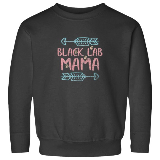 Discover Labrador Retriever Lover Funny Dog Mom Gifts Black Lab Mama 3013 Sweatshirts