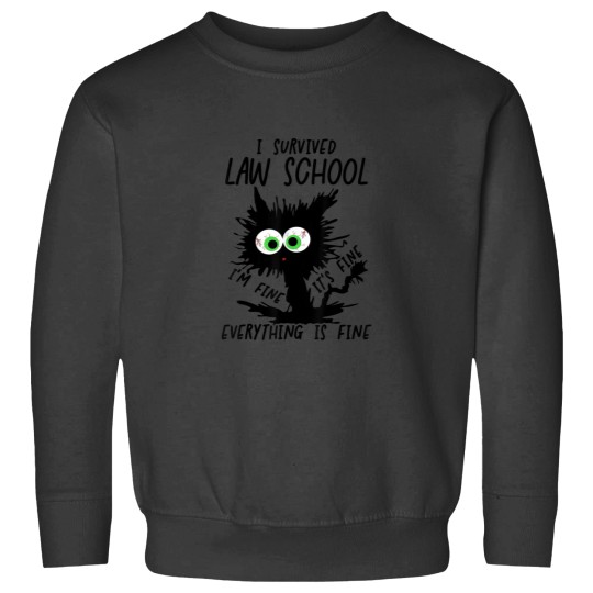 Discover I Survived Law School Graduation 2024 Sweatshirts