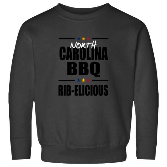 Discover North Carolinas BBQ RIBELICIOUS Active Sweatshirts