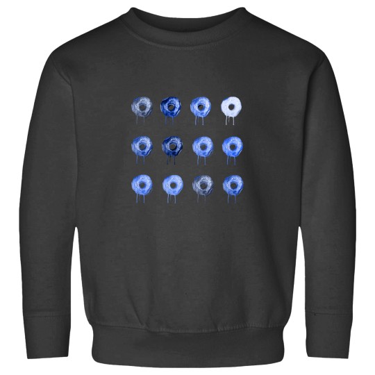 Discover Pack tendance Donut Ultramarine bleu marine metallise classique Sweatshirts