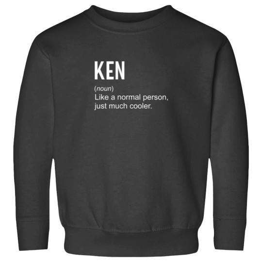 Discover Ken Definition Name Funny Personalized Birthday Sweatshirts
