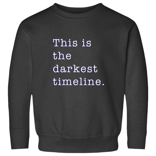 Discover This Is The Darkest Timeline Community Niche Comedy Evil Abed Troy Jeff Show Sweatshirts