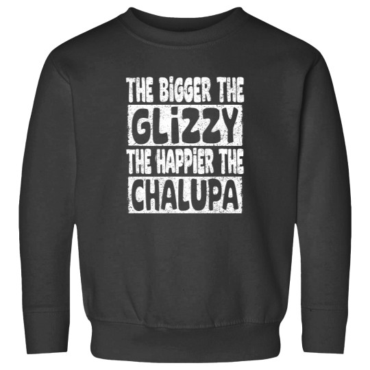 Discover The Bigger the Glizzy, the Happier the Chalupa: Hot Dog Feast Sweatshirts