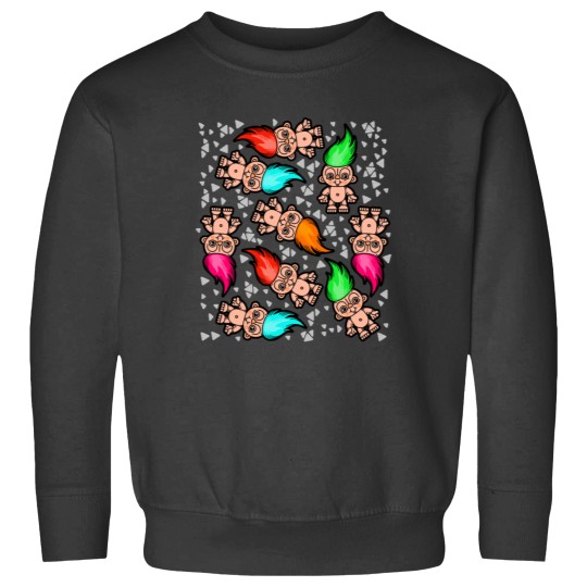 Discover Troll Pattern T-Shirt Sweatshirts