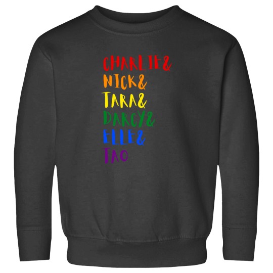 Discover HEARTSToppPER names rainbow (3) Sweatshirts