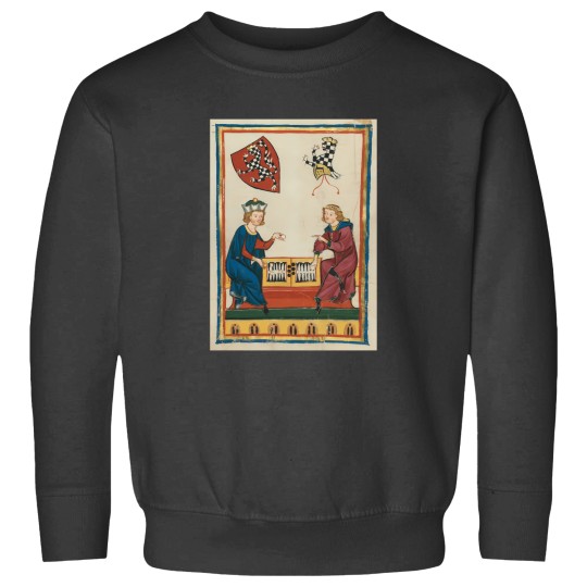 Discover Backgammon 14Th Century - Codex Manesse Sweatshirts