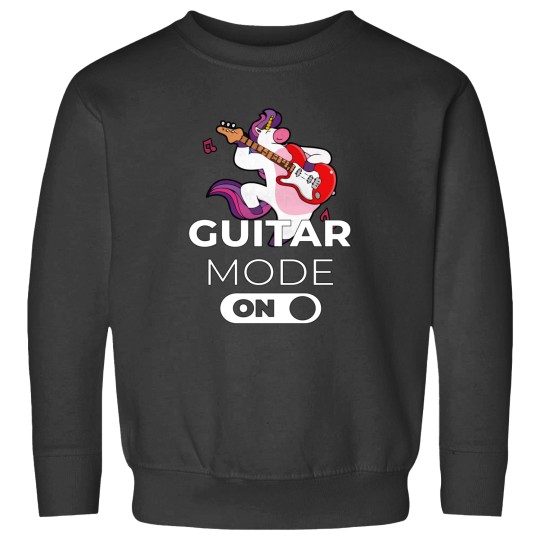 Discover Guitar Mode On Unicorna Sweatshirts
