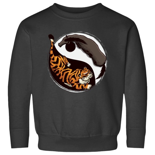 Discover Yin Yang Tiger Horse Ying Yang Sweatshirts