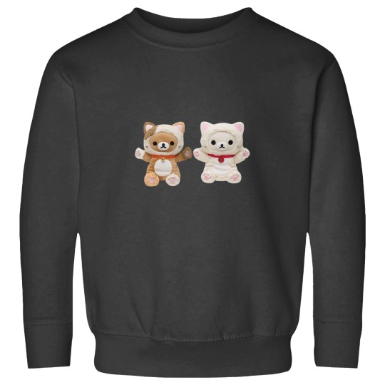 Discover Rilakkuma and korilakkuma in cat suits Sweatshirts