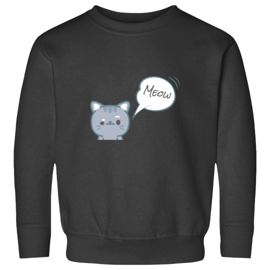 Discover Cat 2 Sticker Sweatshirts