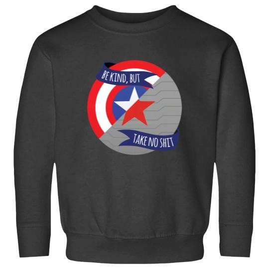 Discover Be Kind But Take No Shits Stevebucky Sweatshirts