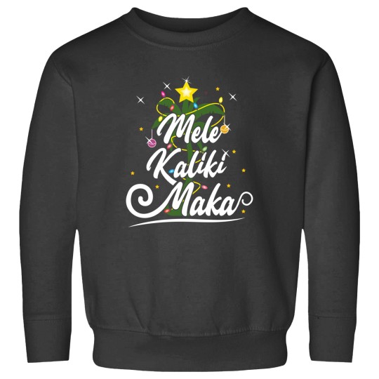 Discover Hawaiian Christmas Tree Mele Kalikimaka Christmas Palm Tree Lights Hawaii Beach Party Sweatshirts