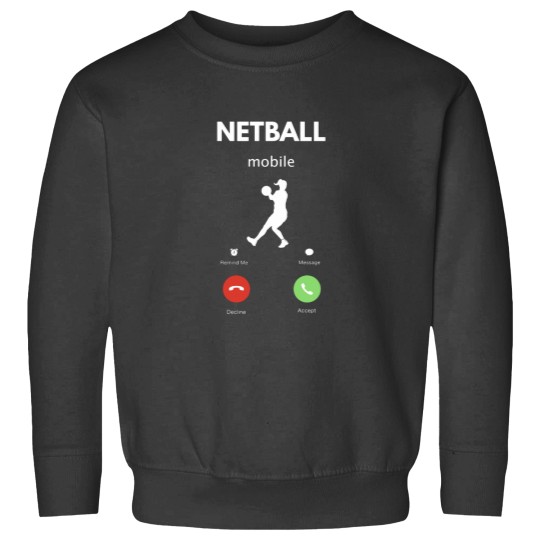 Discover Netball Call Design Funny Essential Sweatshirts