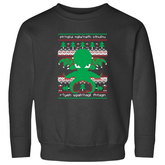 Discover Cthulhus Cultist Christmass - Cthulhus Uglys Christmass Sweater Sweatshirts