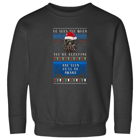 Discover Cthulhus Uglys Christmass Sweater Sweatshirts